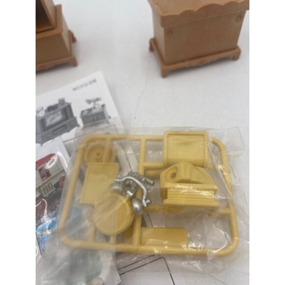 Anbeiya Family Miniature Dollhouse Furniture Set With Assembly & Stickers - Picture 13 of 16